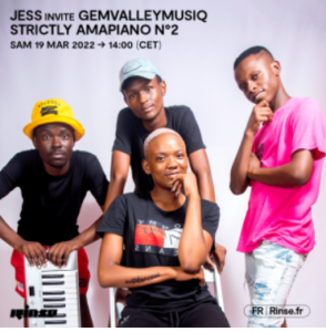 Gem Valley MusiQ – Rinse FM Strictly Amapiano Mix