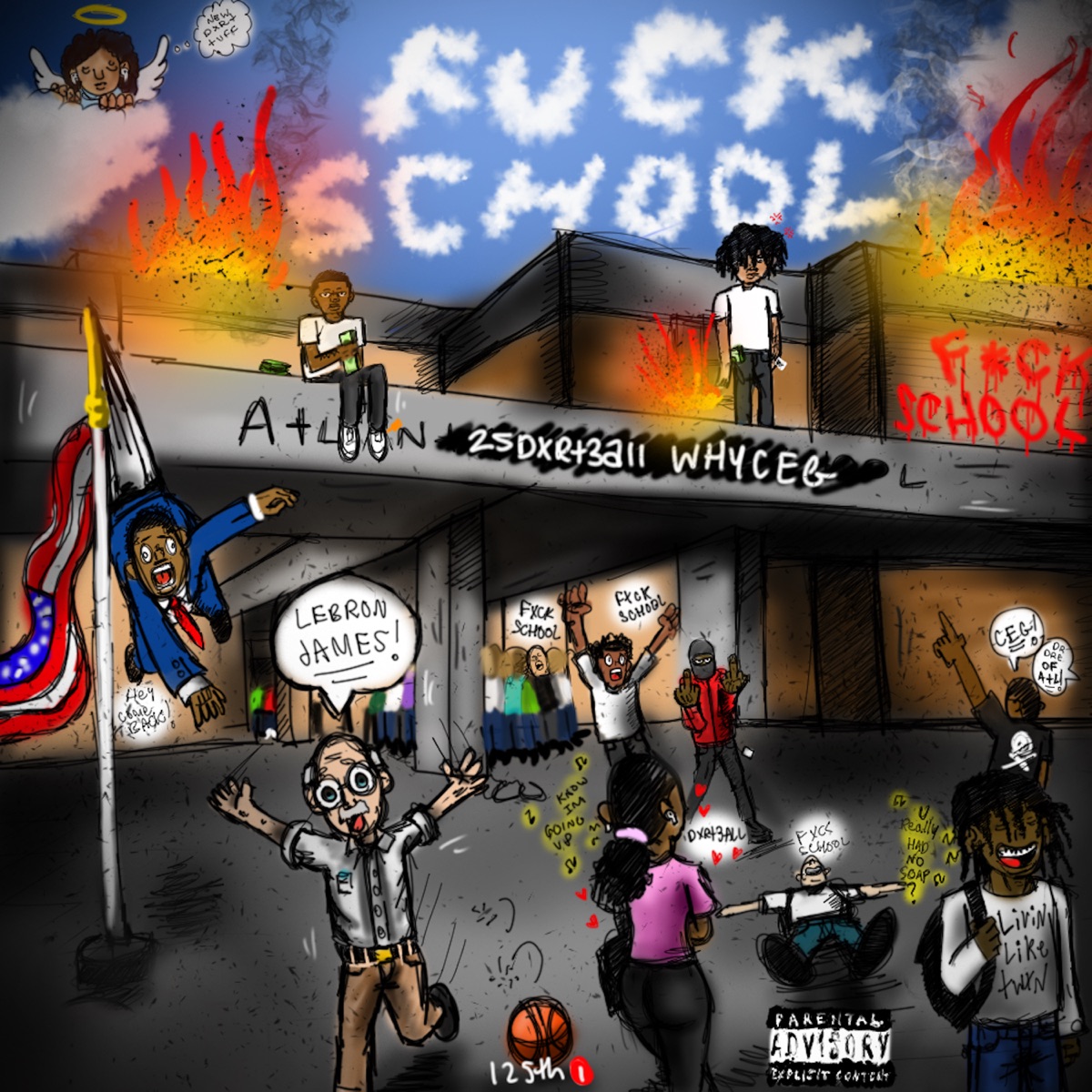 2Sdxrt3all Ft. Roccet, Bangout & 3hard – Knocked Down Mp3 Download